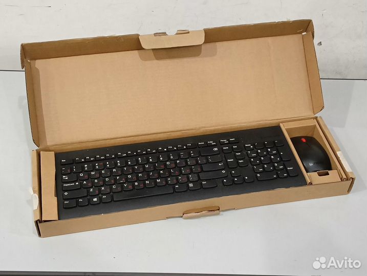 Беспроводная клавиатура и мышка Lenovo