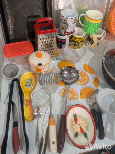 Кухонная посуда пакетом