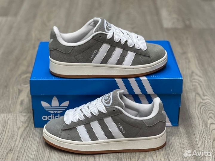 Кроссовки Adidas Campus Grey Gum (36-45)