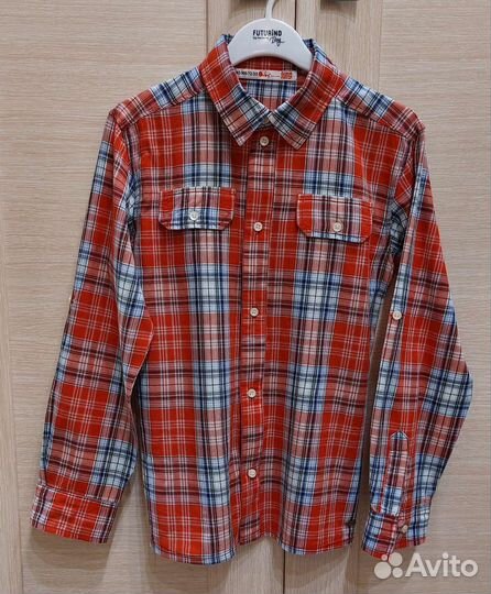 Рубашки брендовые, р. 134, 140, 146