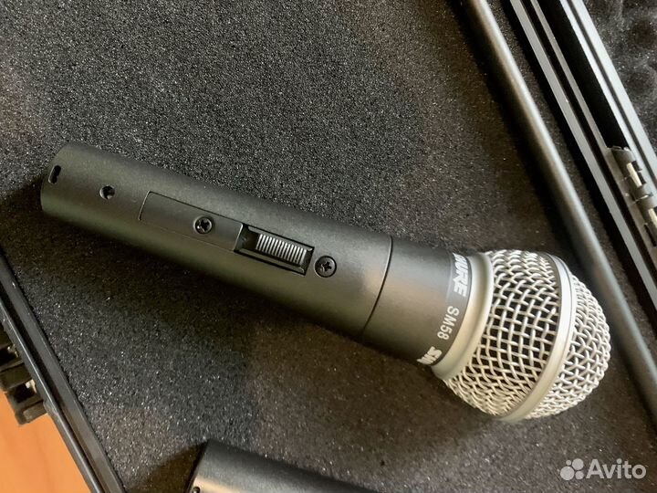 Микрофоны Shure sm58 в кейсе