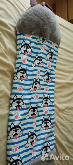 Детский спальный мешок, до роста примерно 110 см