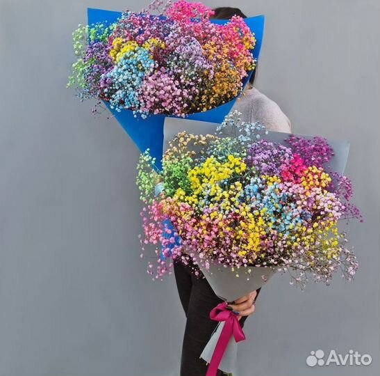 Букет из гипсофилы