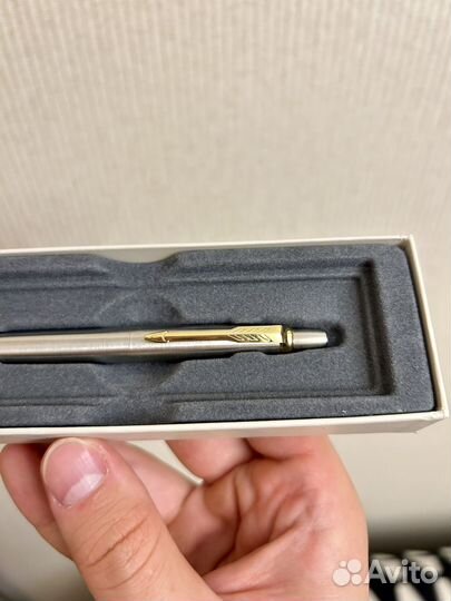 Ручка шариковая Parker «Jotter Stainless Steel GT»