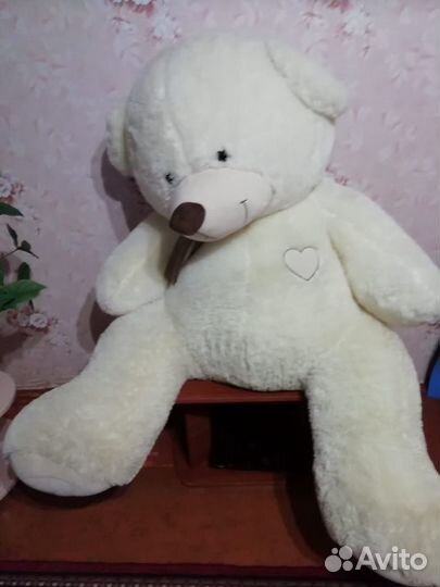 Большой медведь мягкая игрушка пони подарок
