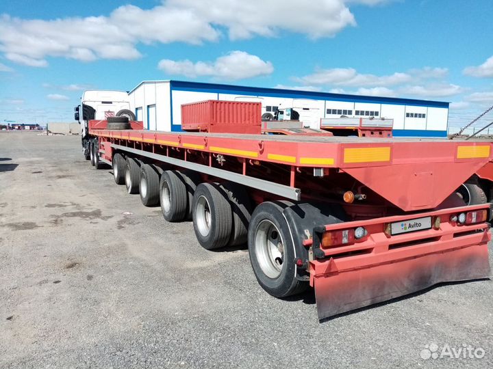 Полуприцеп трал (тяжеловоз) Broshuis Low Loader, 1995