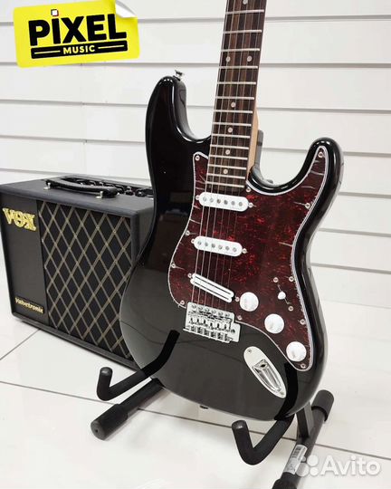 Электрогитара Harley Benton ST-62BK Hot Rod
