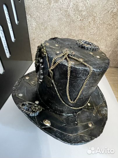 Шляпа Стим панк Мини-Цилиндр