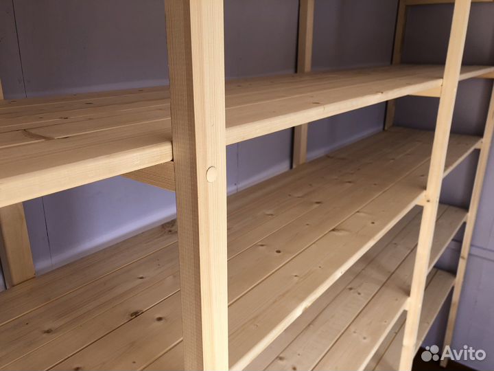 Стеллажи деревянные (мск)