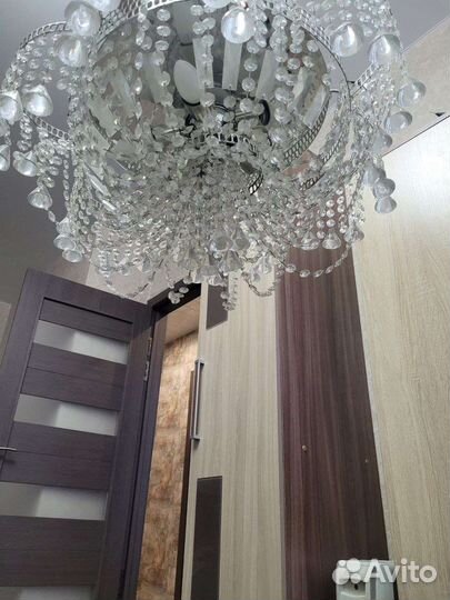 Люстра потолочная хрустальная