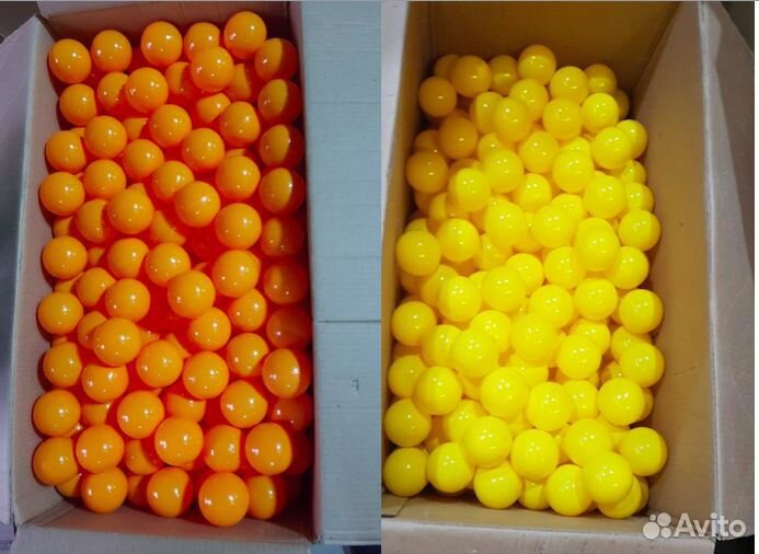 Пластиковые шарики для детей разноцветный