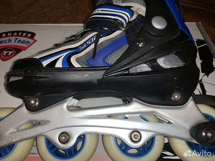 Коньки роликовые раздвижные TechTeam Action