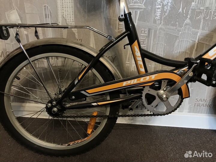 Велосипед складной подростковый stels pilot