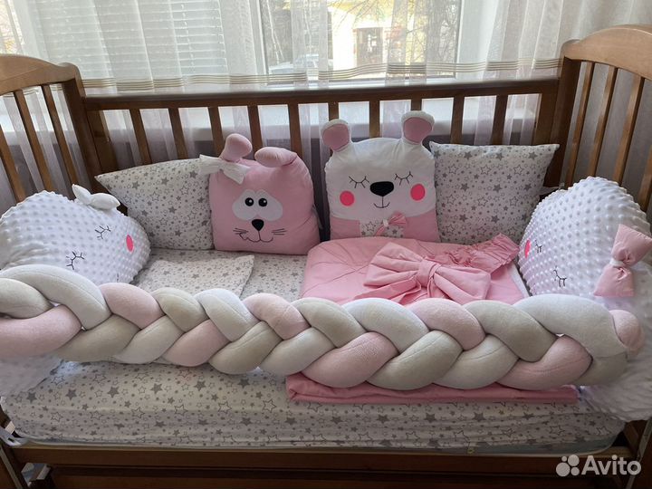 Бортики в детскую кроватку