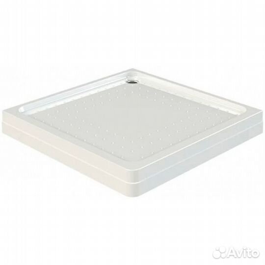 Душевой уголок Radomir Дрим 100x100 1-03-6-0-0-1191 профиль Черный стекло матовое