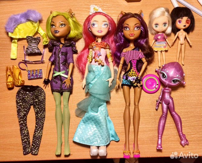 Ever After High monster high Novi stars