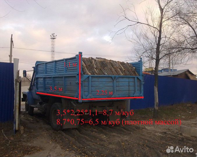 Дрова (колотые)