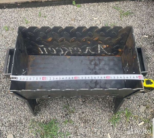 Мангал ручной работы из стали 3мм