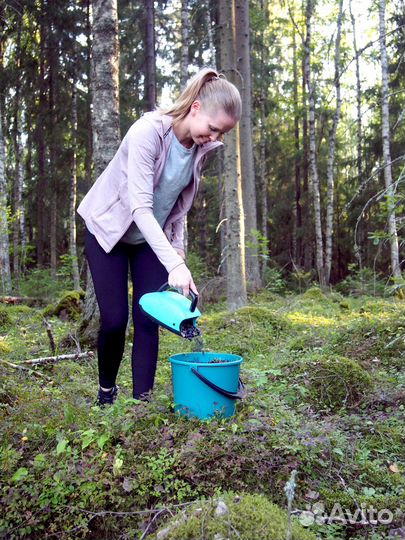 Ведро из пищ.пластика для грибов и ягод 10 л FIN