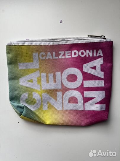 Вместительная косметичка calzedonia разноцветная