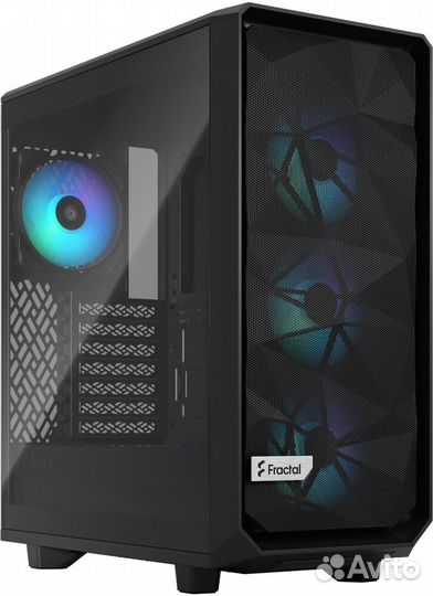 Fractal Design Meshify 2 Compact RGB Black TG Ligh