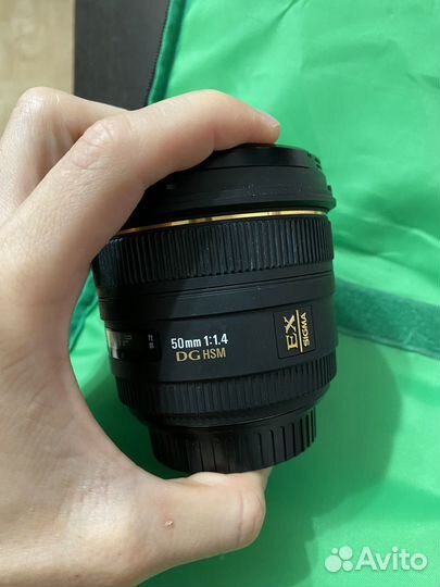 Обьектив Sigma 50 mm 1:1.4