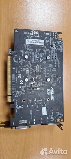 Видеокарта asus RX550 4G