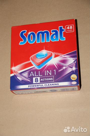 Таблетки для посудомоечных машин Somat 48 шт