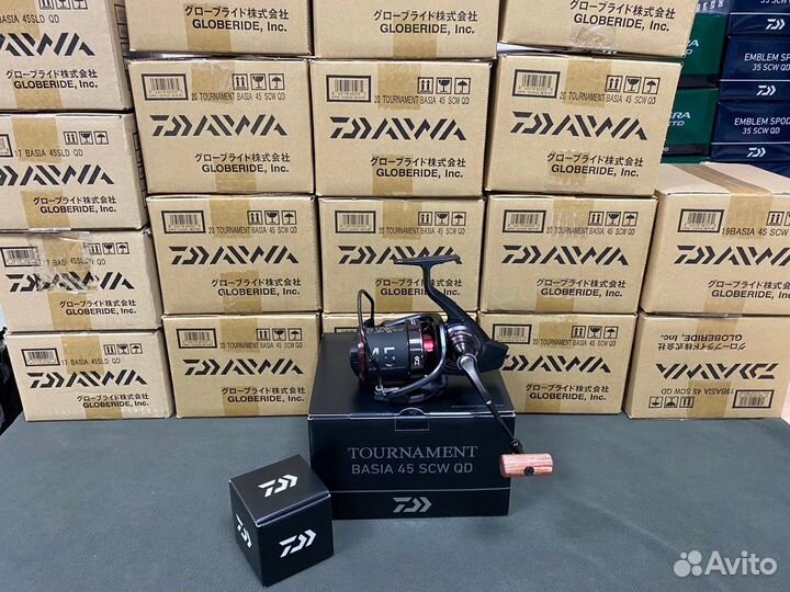 Катушки Daiwa 20 Tournament Basia 45 SCW QD