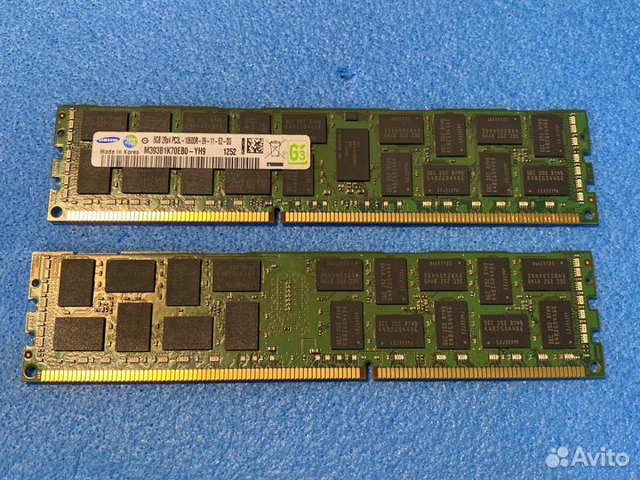 Серверная память ddr3l REG 8Gb и 16Gb