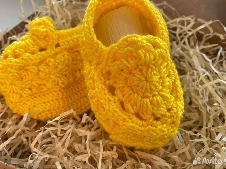 Носки детские вязаные