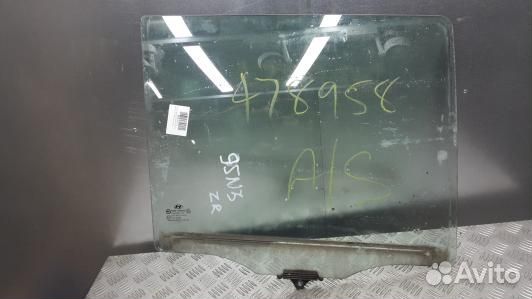 Стекло двери задней правой hyundai santa FE 2 (95N