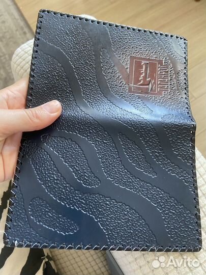 Бумажник натуральная кожа