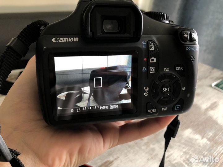 Зеркальный фотоаппарат canon eos 1100d