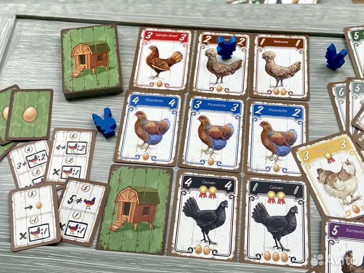 Настольная игра Куры