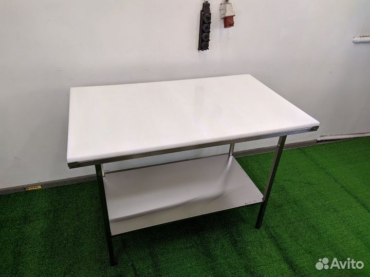 Нержавеющей стол с полипропиленовой столешницей