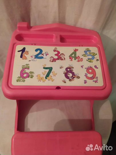 Стол-парта детская с аппликацией 