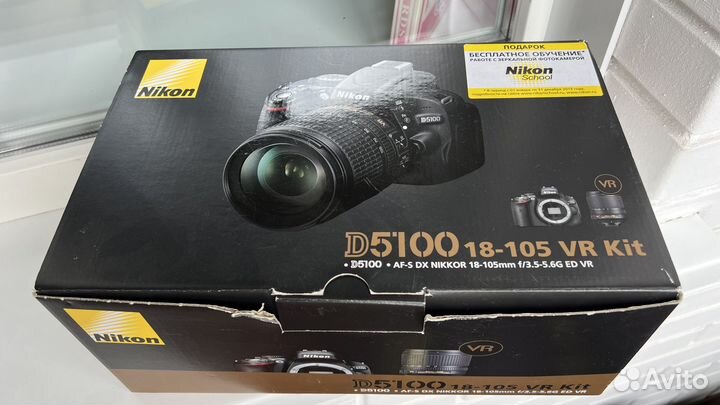Nikon D5100 18-105 VR Kit пробег 3632 кадра