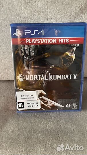 Mortal combat X PS4 PS5 новый