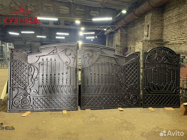 Кованные ворота