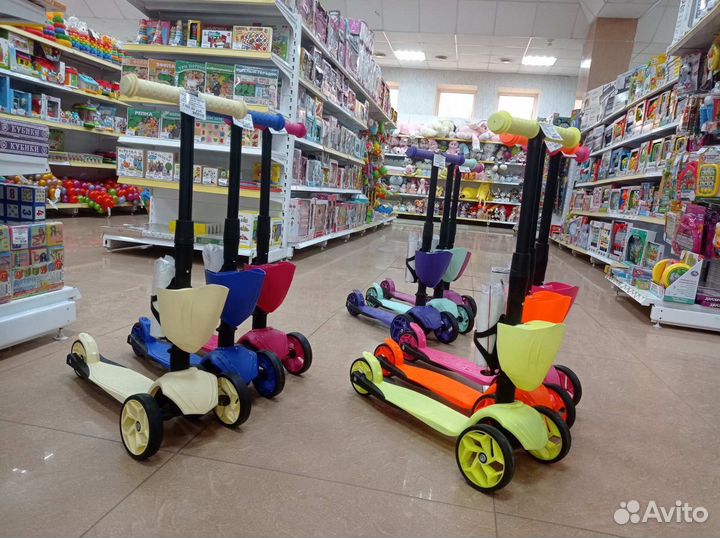 Самокат 3-х кол. Alfa mini XR