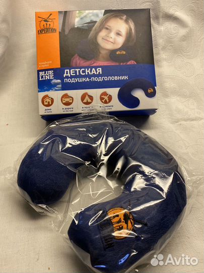 Подушка-подголовник детская