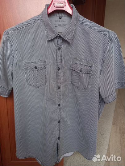 Фирменная мужская рубашка 3XL (60)