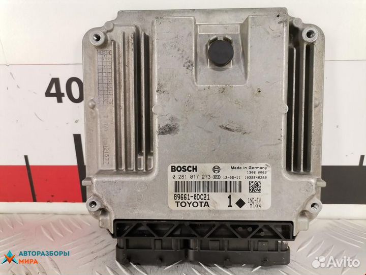 Блок управления двигателем Toyota Yaris XP9 2009