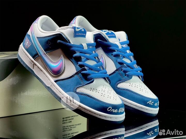 Кроссовки Nike Dunk Low SB Born X Raised One Block