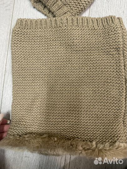 Шапка и снуд zara