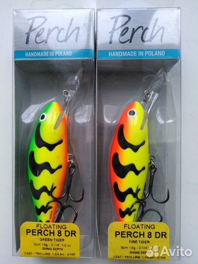 Salmo Perch 8DR, 8F, 8SDR, 12F, 12SDR, 14F