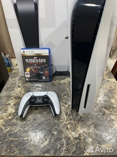 Sony playstation 5 с дисководом Ростест + игры