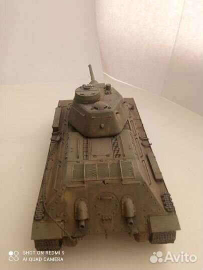 Модель танка Т-34-76 в масштабе1/35