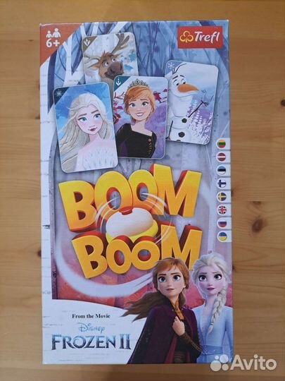 Настольная игра Холодное сердце Boom Boom Frozen